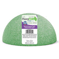 FloraCraft FloraFōM Half Ball 1.9 Inch x 3.8 Inch Green - size: 1.9" x 3.8"