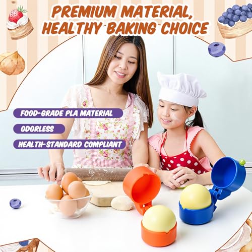 2 Pcs Round Cake Pop Mold Press Set, Circle Cake Pop - color: Round, size: Small