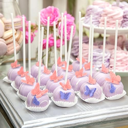 JOERSH Mini Butterfly Silicone Fondant Mold, 3Pcs - style: Butterfly