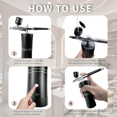 Airbrush,Airbrush kit,Airbrush for Nails