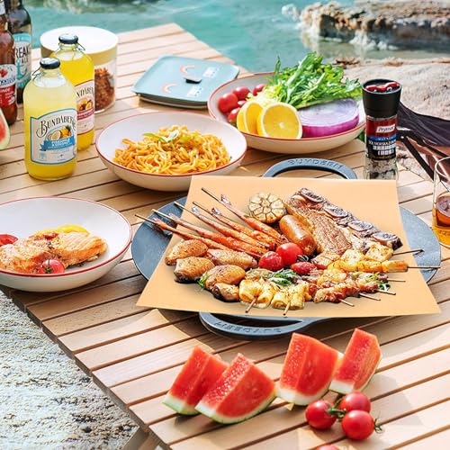 100 Count Pre-Cut Deli Wax Paper Sheets, 12x12" Natural Kraft Parchment Paper Sheets for Food Basket Liners, Greaseproof Deli Squares Sanwich Wrappering Paper for BBQ, Picnic, Festival, Fair Neyimqr - color: Kraft