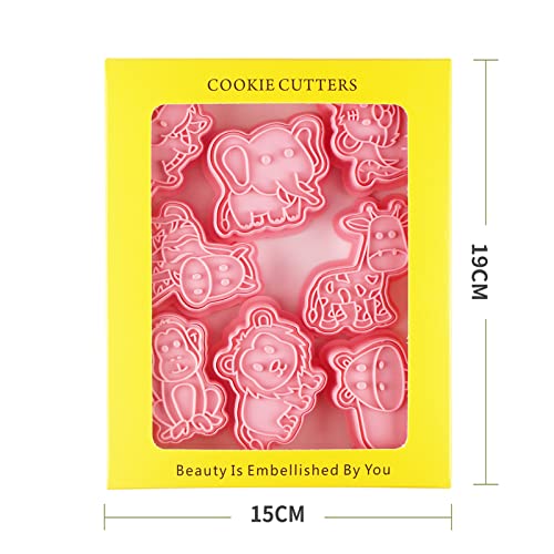 Animals Biscuit Cutters,Plastic Elephent Cookie Cutter (Animals 0209A) - color: Animals 0209A