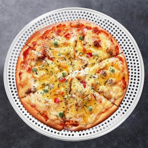 BESTonZON 16 Inch Stainless Steel Pizza Pan Screen