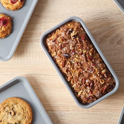 Sur La Table Kitchen Essential Bake Sale 9 X 5 Inch PFOA, PFAS, PTFE Free Nonstick Loaf Pan - Linen White - size: Loaf Pan (9" x 5")