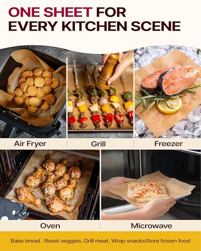 Katbite Parchment Paper Baking Sheets, 200 Pcs, 16x24 Inch, Heavy Duty - size: 16"x24"