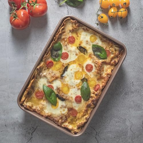 HAPPIELS 9 x 13 inch Cake Baking Pan Nonstick, PFOA & BPA Free - style: 9x13'' Pan
