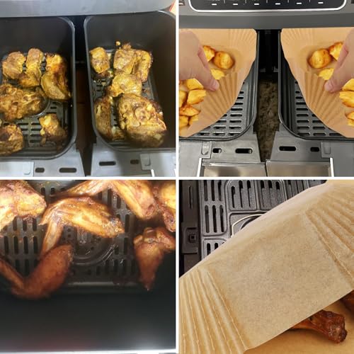Air Fryer Liners Disposable Airfryer Liners Parchment Paper 150Pcs - color: 150Pcs（L*50pcs+S*100pcs)