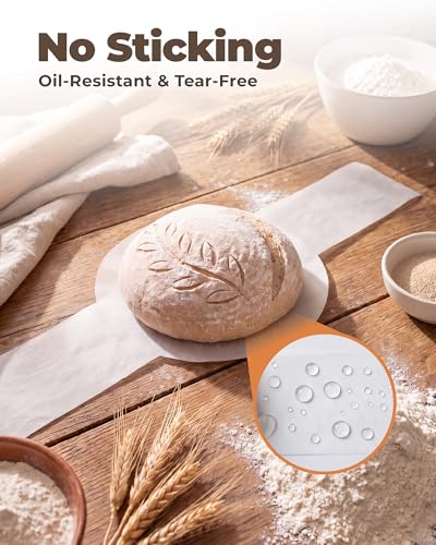 Bake Choice 50 Pcs Parchment Paper for Sourdough Baking, 8.67" Round
