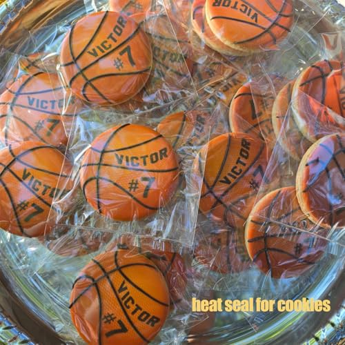 200 pcs Clear 4" x 6" Flat Cello Cellophane Bags Poly Treat Bags 2.8 mils for Gift Wrapping, Bakery, Cookie, Candies, Toast, Dessert, Party Favors Packaging with Color Twist Ties,Heat Sealable Cookie Bags - size: 4x6 Inch (Pack of 200)