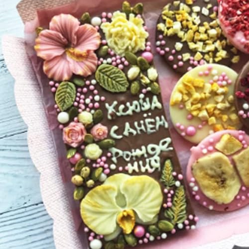 Flower Silicone Mold Hibiscus Flower Fondant Molds - color: Style X
