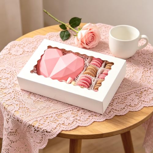 40 Pack Cookie Boxes,12x8x2.5 Inch - size: 12x8x2.5 Inch