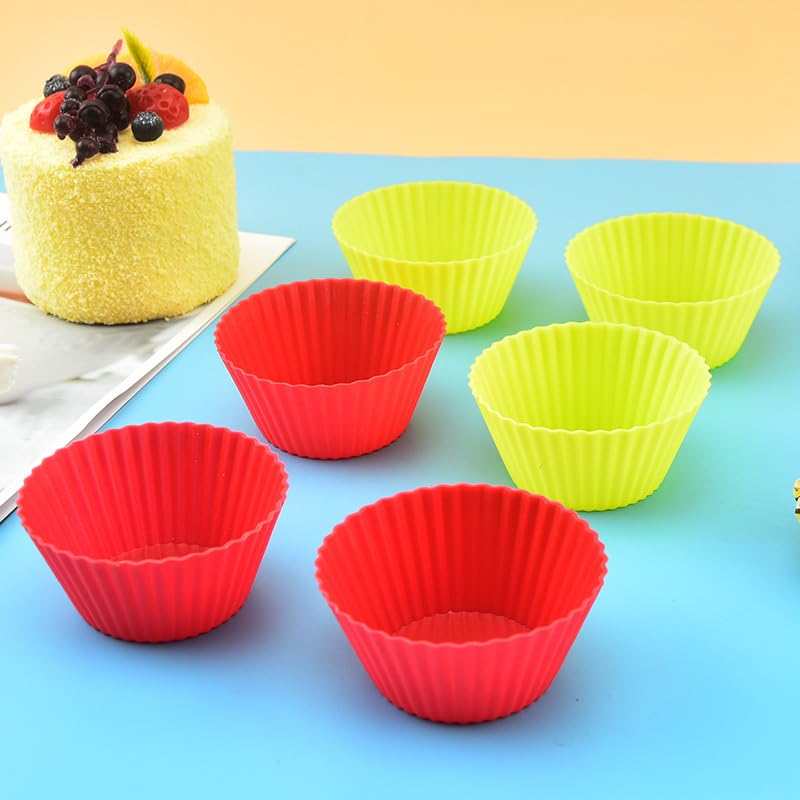 Reusable Silicone Baking Cups | Non-Stick Cupcake & Muffin Liners