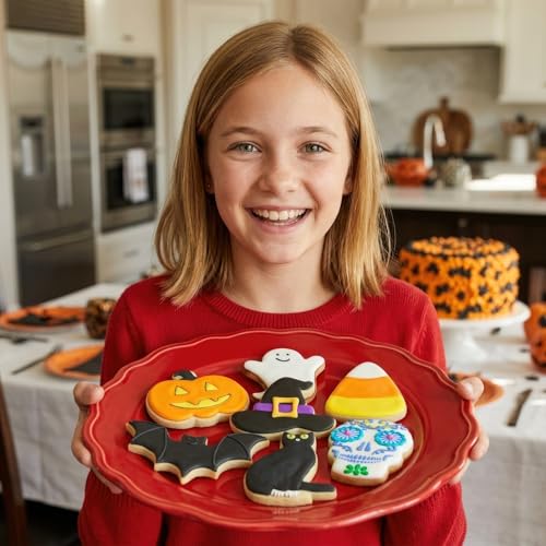 Ann Clark Halloween Cookie Cutters Set of 7 - size: 7-Piece Set