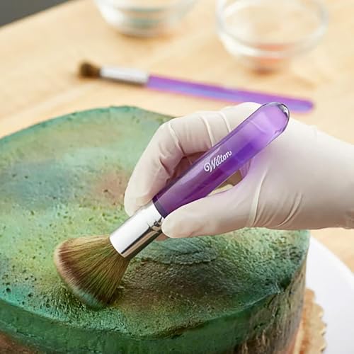 Wilton 2-Piece Dusting Brush Set for Cake Decorating - size: 2-Pc.
