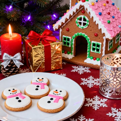 YomiFamily 10Pcs Gingerbread House Cookie Cutters Set, Gift Package