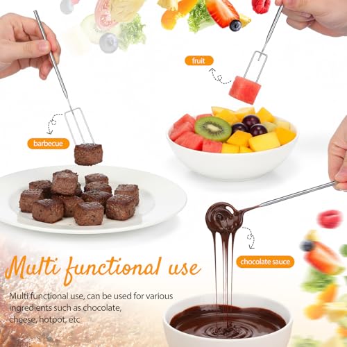 Chocolate Dipping Tools, 3 Pcs Stainless Steel Candy Dipping Fork Set