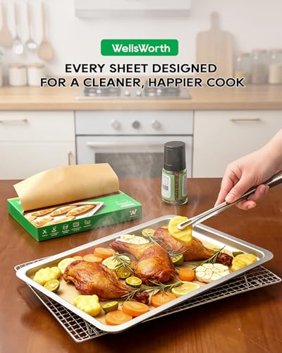 40GSM Pop-Up Parchment Paper Sheets, Precut Deli Paper Sheet, 9x13" 200pcs