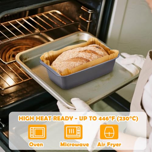 YQL Loaf Pan Liners, Nonstick Paper Liners for 9x5 Baking Pan - size: 120PCS