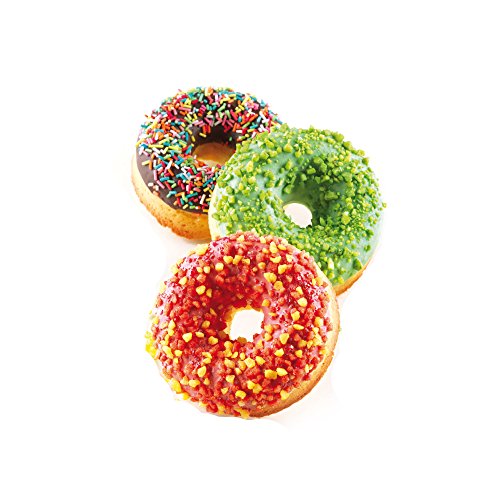 Silikomart Professional SF170 Silicone Mold, Donuts