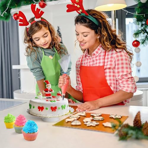firstake Piping Bags and Tips Set, 100pcs 12 Inch Icing Bags with 14 Tips - size: 12In pastry bags with tips