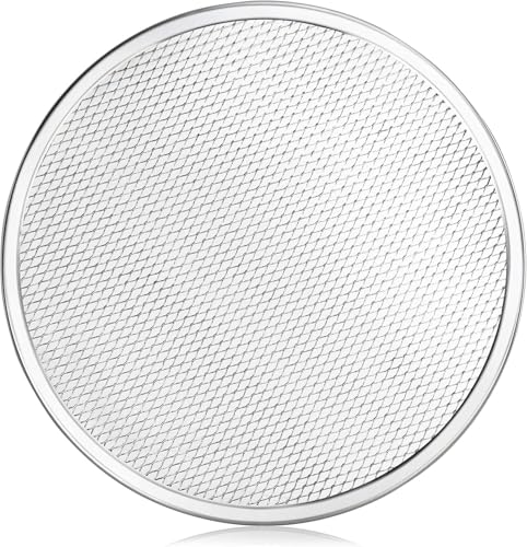 New Star Foodservice Aluminum Pizza Baking Screen, 12 Inch - size: 12-Inch