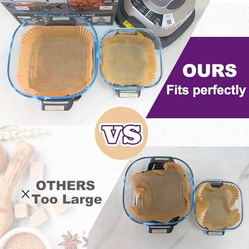 Air Fryer Liners Disposable for Ninja Crispi, Ninja Crispi Accessories - size: 4 QT & 6 Cup 260 pcs