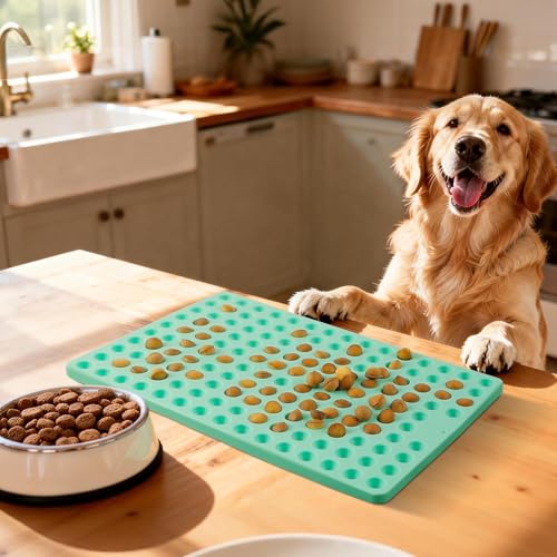 148 Cavities Mini Round Silicone Mold,Mini Silicone Dog Treat Mold,2Pcs Non-Stick Semi Sphere Chocolate Chip Mold for Baking and Freezing Chocolate,Gummy,Dog Treat Snack,Cookie - color: 148 mini round shaped