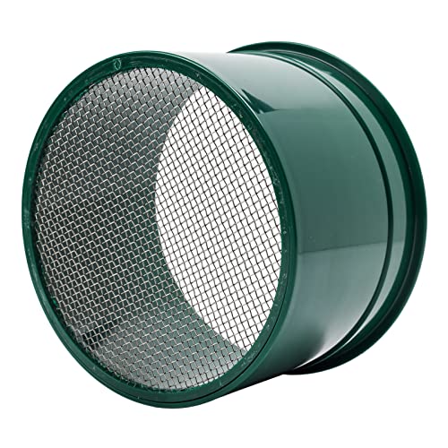 ASR Outdoor 10 Mesh Gold Panning Sifting Classifier Screen Mini 6 Inch - size: 10 Holes per Square Inch