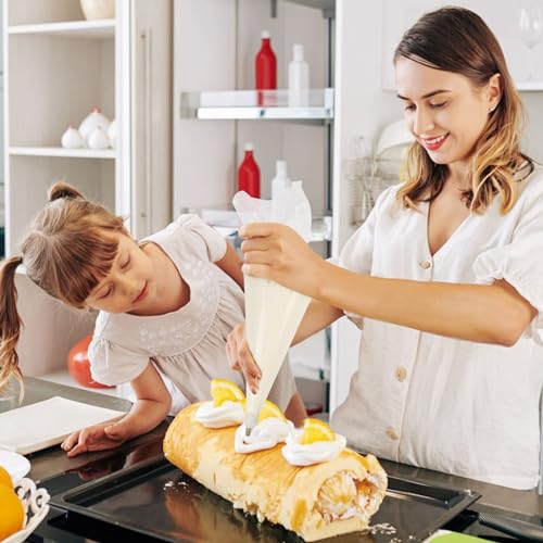 LotFancy 18 Inch Piping Bags, 100PCS Thickened Disposable Pastry Bags - size: 18 inch (Pack of 100)
