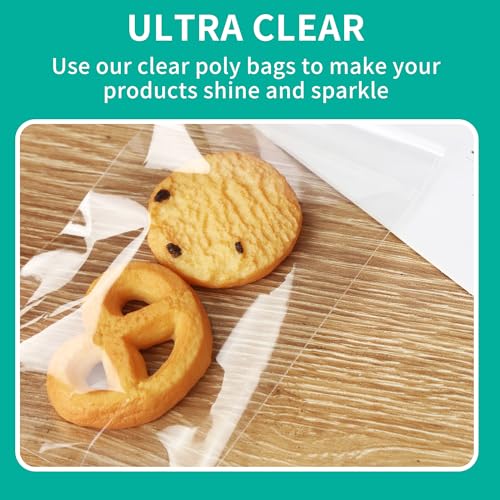 iMailer 200 Count 4" x 6" Self Sealing Cellophane Bags - size: 4x6 Inch (Pack of 200)