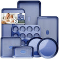 Baking Pans Set 8-Piece Bakeware Sets, Baking Sets for Cooking Oven Pan Set - size: 8PCS
