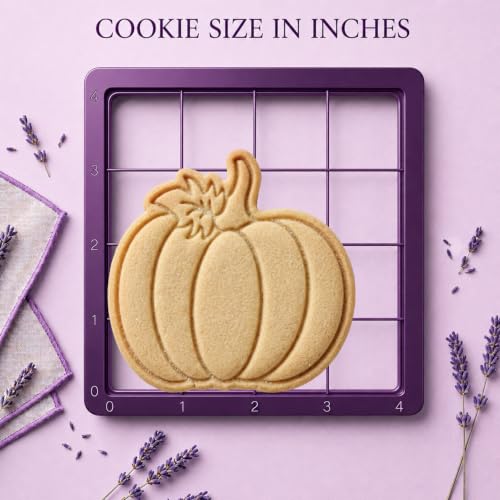 Pumpkin, Maple leaf, Turkey cookie cutters stamp combo - Fall series - 15mm deep Cookie cutter, Image press - Marshmallow Bliss - color: Pumpkin, maple leaf, turkey combo
