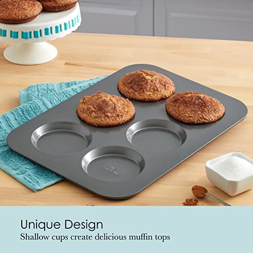 Chicago Metallic Muffin Top Pan - 11 Inch - size: 6-Cup, style: 6-Cup Muffin Top Pan