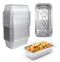 2lb Disposable Loaf Pans with Lids, 30 Pack - size: 2lb