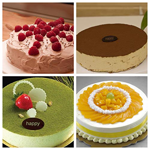 2 Pack 9.5 inch Cake Pans, Nonstick Silicone Cake Molds