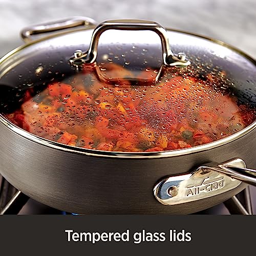 All-Clad HA1® Nonstick 13-Piece Pots & Pans Set, Induction Ready - size: 13-Piece Cookware Set
