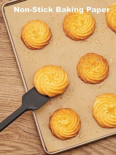 SMARTAKE 200 Pcs Parchment Paper Baking Sheets, 9x13 Inches, Non-Stick - size: 9" x 13"