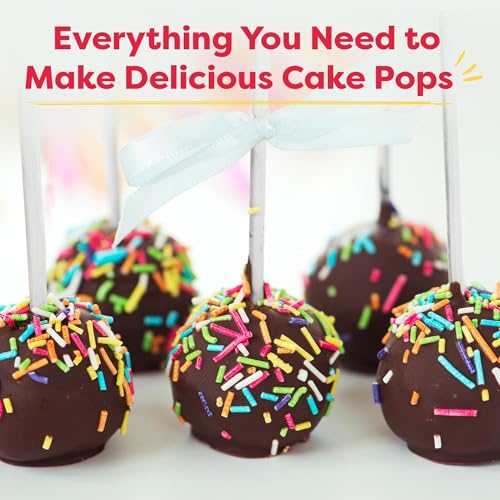 Baketivity Cake Pops Kids Baking Kit with Pre-Measured Ingredients - color: Delicious Cake Pops