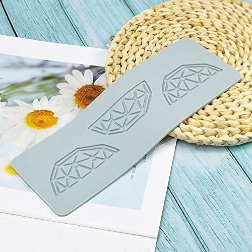 TUKE 3D Hollow Lace Fondant Molds Fruits Leaf Shape Lace Mat Party Cake Decoration Tool Cupcake Mat Silicone Molds for Polymer Clay Chocolate Baking Gummy Mould (Watermelon_8.92x2.88x0.08inch_A) - size: Watermelon_8.92x2.88x0.08inch_A