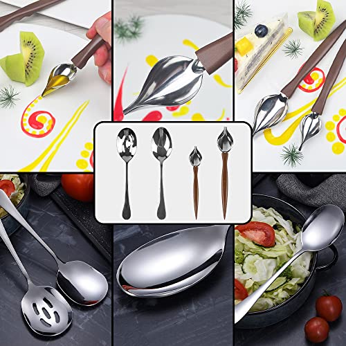 DUEBEL 13 Piece Professional Chef Culinary Plating Kit - Stainless Steel Culinary Plating Tool Set for Perfect Presentation