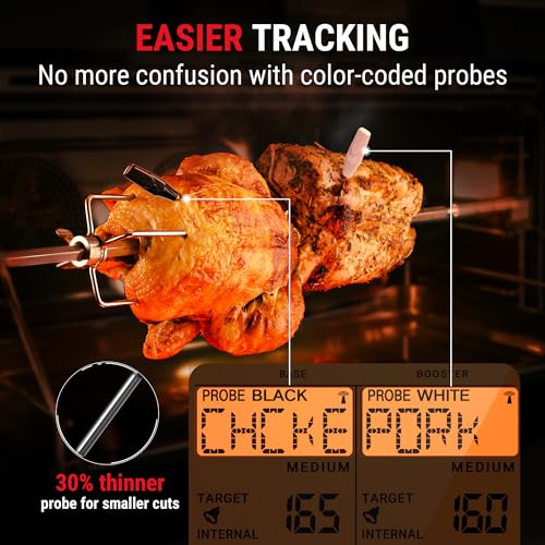 TempPro TempSpike 2000FT Wireless Meat Thermometer Digital with 2 Probes - style: 2000ft