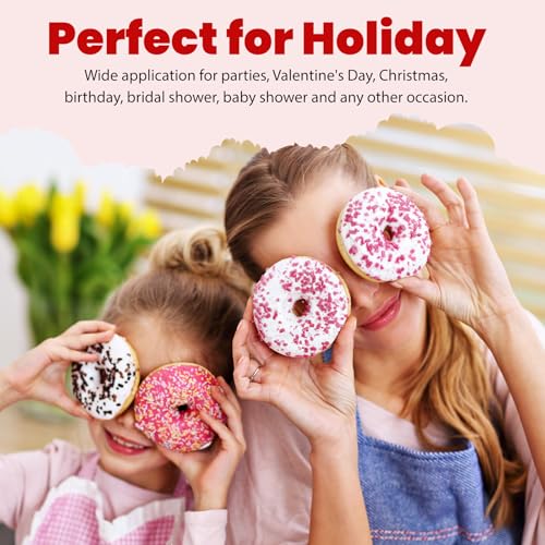 ZORRITA Small Cookie Boxes with Window, 4x4x2.5 Inch, 24pcs