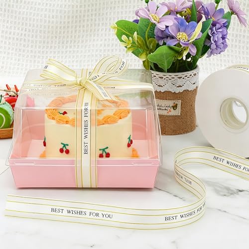 7 x 7 x 4 Inches Clear Cake Boxes for 6 Inch Cake, Paper Charcuterie Boxes with Clear Lids, 25 Pack Disposable Bakery Food Containers Large Dessert, Cupcakes,Pie,Cookies, Cocoa Bomb (Pink) - color: Pink