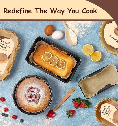 Loaf Liners for Baking, Loaf Liners, Baking Liners - size: 9" x 5" Rectangle 125pcs
