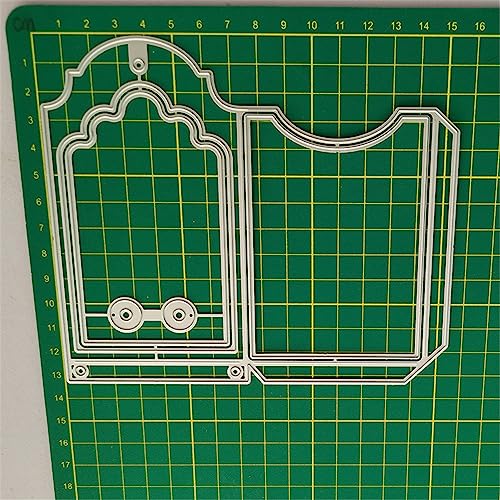 Mvchifay Cutting Dies Metal Stencils Scrapbooking Tool DIY Craft Carbon Steel Embossing Template for Paper Card Making (Hanging Tag-15.5x13.4cm) - color: Hanging Tag-15.5x13.4cm