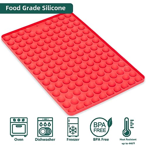 Mini Round Silicone Molds, 148 Cavities Semi Sphere - color: Round
