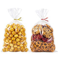 Morepack Cellophane Treat Bags 6x9 In 200 PCS Cookie Bags with Twist Ties - size: 6x9 Inch (Pack of 200)