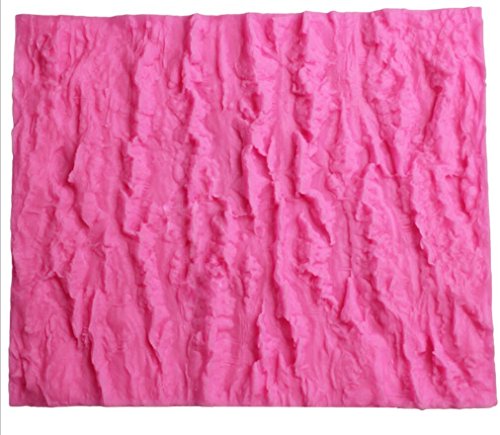 Tree Bark Texture Fondant Impression Lace Mold Silicone Mat
