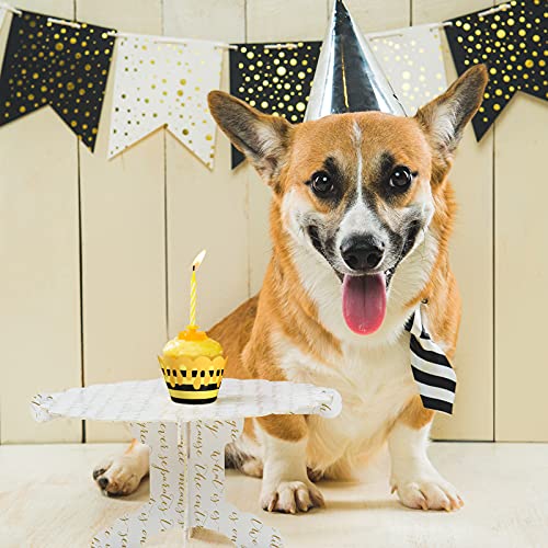 Tenare 48 Pcs Honey Bee Cupcake Wrappers for Bee Party Baking Decor