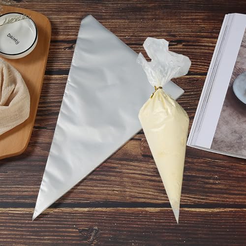 Disposable Small Piping Bags 8 inch 100pcs, Mini Piping Bags